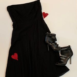 J.crew strapless embossed beach dress size 6